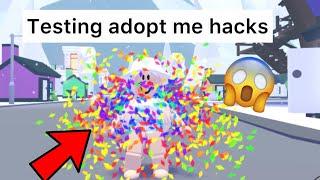 Testing Adopt me life hacks | Roblox (part 2)