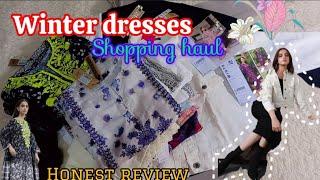 Winter shopping ️ haul /Zellbury new winter ready to wear Collection / Winter dresses