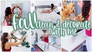 FALL DECOR 2021 | CLEAN & DECORATE WITH ME | MORE WITH MORROWS