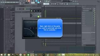 FL Studio 12 Linking Multiple Parameters To 1 Knob Tutorial