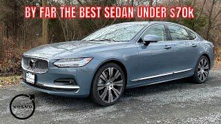 2023 Volvo S90 B6 Ultimate - REVIEW and POV DRIVE - LUXURY For A LOT Less!