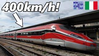 Italy's FLAGSHIP Highspeed Train / Venice to Milan on the Frecciarossa 1000