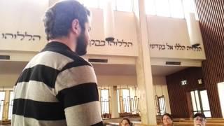 The wonderful story of the synagogue at Kibbutz Sde Eliyahu , Israel.