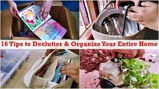 16 Tiny Tips to Declutter & Organize Your Entire Home (Tamil) | Tips to Declutter Better