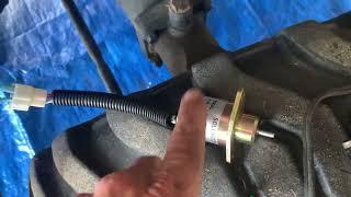 Massey-Ferguson 1533 Fuel Shut off Solenoid