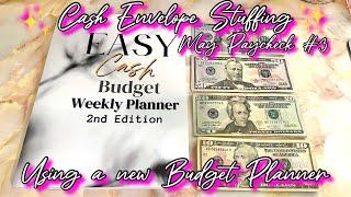 CASH ENVELOPE STUFFING MAY PAYCHECK 3 | NEW BUDGET PLANNER | NEW CHALLENGES