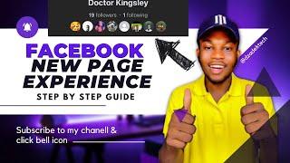 New Page Experience | Step by Step guide on how to convert profile to page