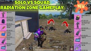 Metro Royale Solo vs Squad Radiation Zone Gameplay Advanced Mode / PUBG METRO ROYALE CHAPTER 10