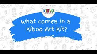 What comes in a Kiboo Art Kit