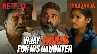 Vijay Sethupathi DEMANDS The School Owner to APOLOGIZE to His Daughter | Tamil Clip | #Maharaja