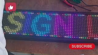 HOW TO #Make P10 RGB LED BOARD In Home