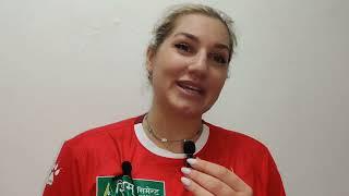 बिदेशी खेलाडीAthanasia Liagki - गण्डकी विरुद्ध जित निकाल्दै karnali yashvis everest woman's volleyb