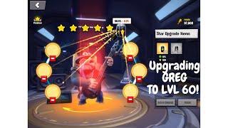 AGE OF APES! UPGRADING LEGENDARY GREG TO LVL 60!! USING MILLIONS OF XP POINTS TO UPGRADE FIGHTERS!