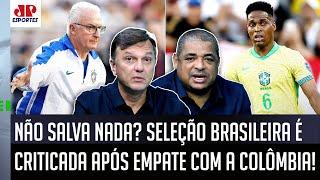 "É TUDO! É o DORIVAL, é a CBF, são os JOGADORES! Gente, a Seleção Brasileira hoje..." VEJA CRÍTICA!