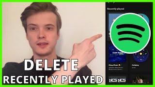 How To Delete Recently Played On Spotify (EASY 2022)