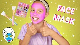 Colorful Face Mask Skincare Fun For Kids!