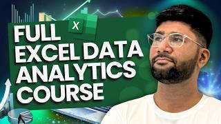 Complete Excel Data Analytics Course 2025 | Master Pivot Table, Power Query, Power Pivot & DAX