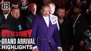 RIYADH SEASON: OLEKSANDR USYK VS. TYSON FURY 2 | GRAND ARRIVAL HIGHLIGHTS