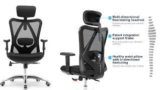 แนะนำ เก้าอี้ Ergonomic Chair ราคา 5000 พร้อม วิธีประกอบ - Sihoo M18 เก้าอี้เพื่อสุขภาพ