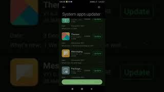 System App updates | System App updater in Redmi MIUI 12 | 16 New updates