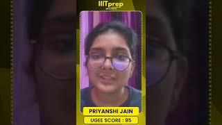 UGEE 2023 Toppers Experience - IIIT Hyderabad UGEE #ugee #iiith #iiithyderabad #iiitprep - Priyanshi