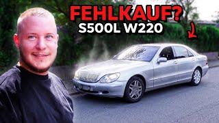 Billigsten S500L ohne Batterie&Motorstart blind gekauft/ Läuft die V8 S-Klasse?