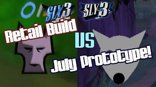 wolfy fun | Sly 3 July prototype comparison - Giant Wolf Massacre