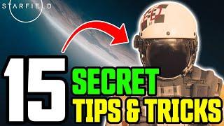 Starfield - 15 SECRET Tips & Tricks You Still DON'T Know