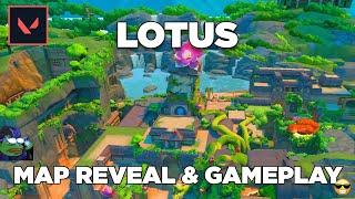 *NEW MAP* | VALORANT LOTUS MAP REVEAL AND GAMEPLAY