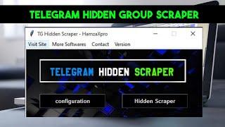 Telegram Hidden Group Members Scraper | How To Scrap Hidden Telegram Group Members