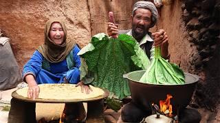 Old Lovers Living in a Cave: Cooking Amazing Food "Chookri" || New Booster Food