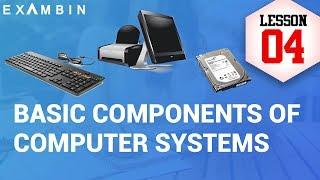 Components of Computer System - An Introduction to CPU, I/O Devices  | Computer awareness - Lesson 4