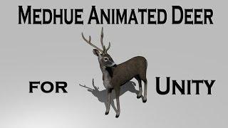 Medhue Animated Deer for Unity