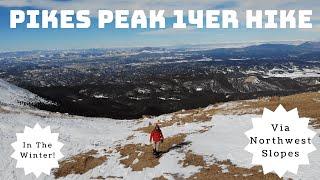 Colorado 14ers: Pikes Peak Northwest Slopes (Crags Trail) Hike Trail Guide