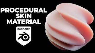 Skin material in Blender