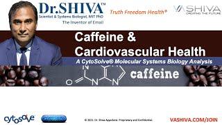 Dr.SHIVA LIVE: What High Dose Caffeine Does to Nitric Oxide & Heart Health. A CytoSolve Analysis.