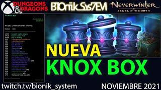 The Knox Box! Explicando y abriendo nueva caja con premios garantizados / Neverwinter Español 2021