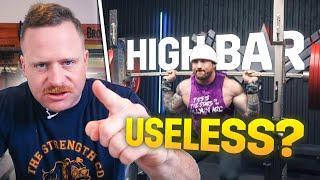 Should You Ever High Bar Squat?