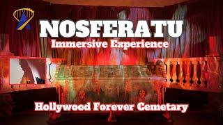 Nosferatu: The Immersive Experience at Hollywood Forever Cemetery with 2024 Movie Props & Costumes