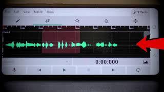 Basic Audio editing with wave editor on android