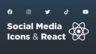 Add Social Media Icons to React (with React Font Awesome)