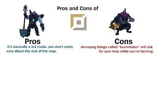 Pros and Cons of Toplane