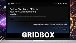 GRIDBOX on $BLOCX/ Tokenize your hardwares by adding or renting machines to GRIDBOX marketplace