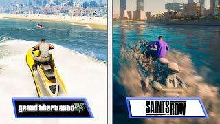 Analista de Bits | Saint's Row 2022 vs GTA V | Graphics & Details Comparison | PC Max. Settings