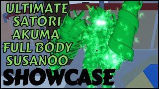 ULTIMATE Satori Akuma Full Body Susanoo Showcase | Shindo Life