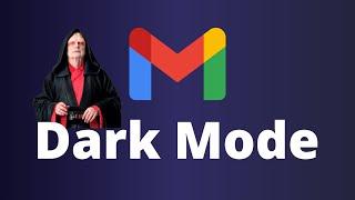 How to turn on dark mode in Gmail Web - Gmail dark mode tutorial