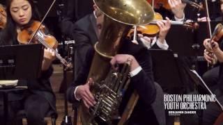 Vaughan Williams: Tuba Concerto, Mvmnts 1 & 2 (Frank John, Benjamin Zander, Boston Phil Youth Orch)