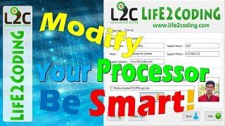 How to Change System Information on Windows 10, 8, 7 using Life2coding PC Info Changer