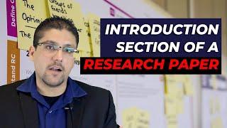 How To Write The Introduction Section Of A Research Paper by Dr. Tohid