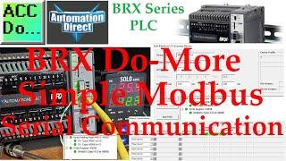 BRX Do-More Simple Modbus Serial Communication